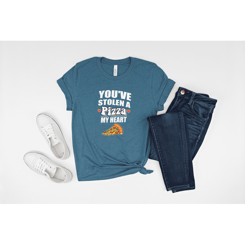 Pizza My Heart Shirt, Valentine Shirt, Pizza Shirt, Pizza Valentine, Pizza Lover Gift, ouples sweaters, xoxo, Love shirt, Funny Valentine,.jpg