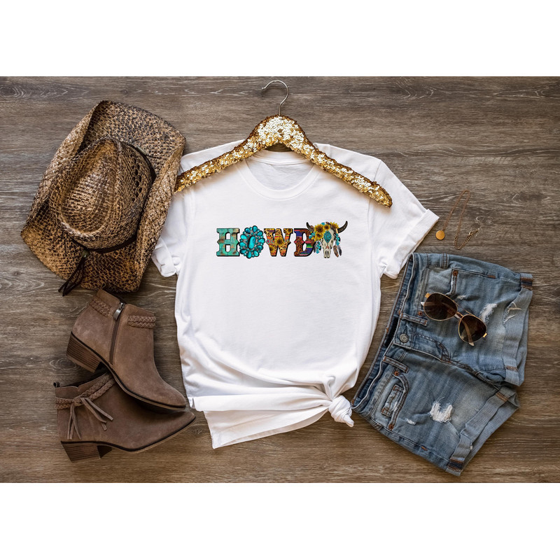 Western howdy shirt, Howdy Shirt, Western Graphic Tee, western sweatshirt, cowgirl shirt, Country Girl Shirt,  cowboy shirt,  rodeo shirt,.jpg
