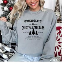 Christmas Crewneck Sweatshirt,Comfort Colors Vintage Griswold Christmas Sweatshirt, Christmas Sweater, Christmas,Griswol