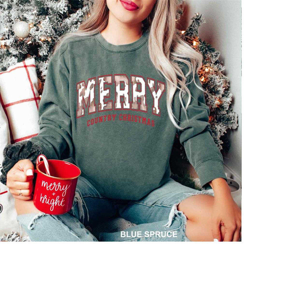 Christmas Sweatshirt, Merry Christmas Sweatshirt, Christmas Shirt for Women, Christmas Crewneck Sweatshirt, Holiday Swea 3.jpg