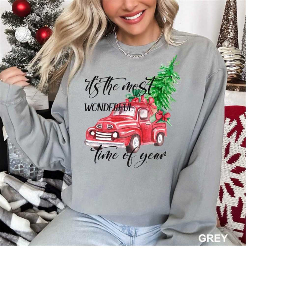 Comfort Colors Its The Most Wonderful Time of Year t-shirt, Christmas shirt, Christmas gift, Christmas Family t-shirt.jpg