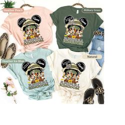 custom family animal kingdom shirts, disney safari family shirt, disney animal kingdom shirt, disney world family shirt,