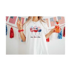 red wine blue shirt, 4th of july shirt, party in the usa shirt, firework shirt, usa shirt, red white blue shirt, indepen