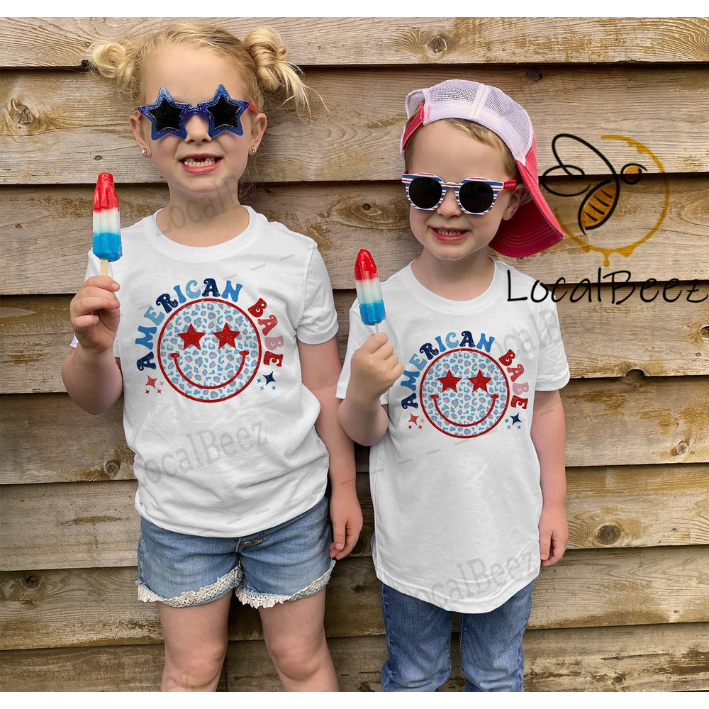 All American, Independence Day Shirt, 4th of July Tee, Patriotic Shirt, All American Babe JL16.jpg