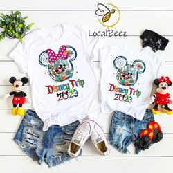 disney trip 2023 shirts, disney matching shirts, minniemickey shirts, disney trip 2023 matching shirts, disney group shi