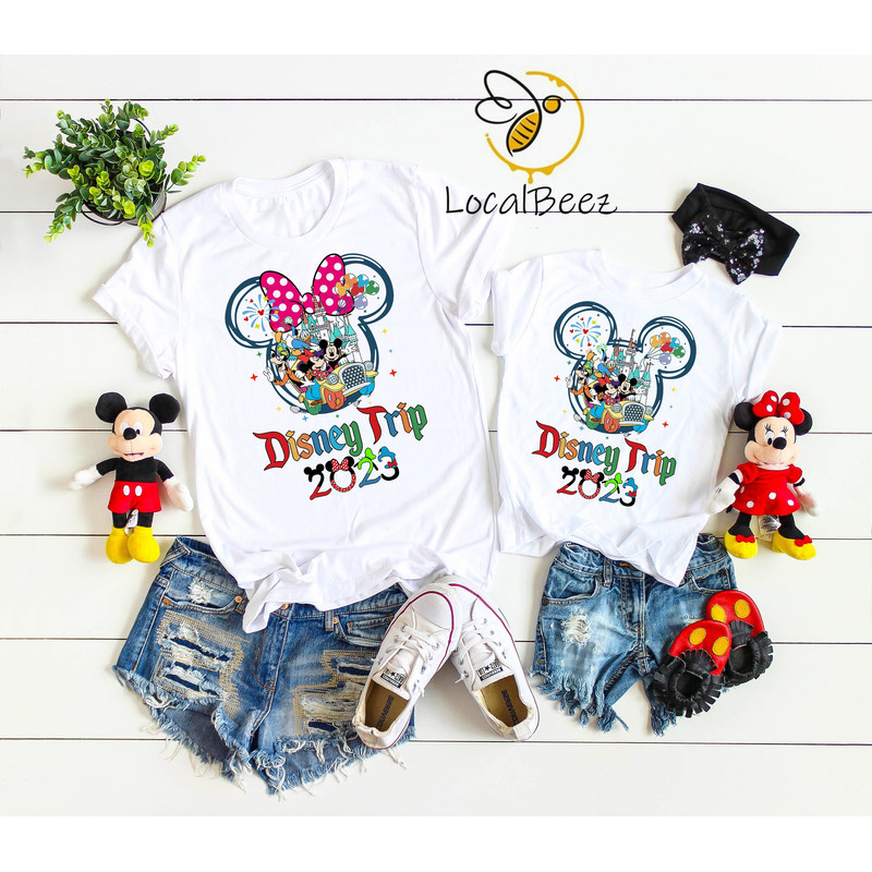 Disney Trip 2023 Shirts, Disney Matching Shirts, MinnieMickey shirts, Disney Trip 2023 matching shirts, Disney Group Shirts DL87.jpg