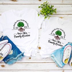 family reunion custom shirt family tree matching t-shirt unisex tee mens shirt womens teefamily vacation family reunion