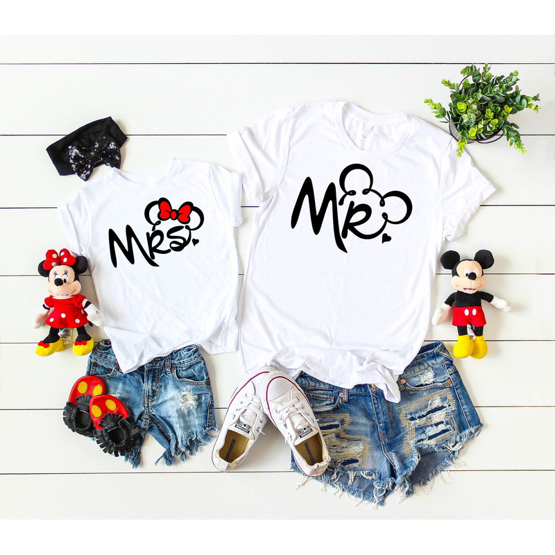 Her Mickey and His Minnie Shirts,Disney Couple Shirts,Matching Minnie Mickey T-Shirts, Disney Trip Shirts,Mr and Mrs Disney shirts DL70.jpg