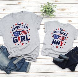 merica shirt,american boy and girl,american shirt,4th july shirts,proud to be american,stars stripes,adult and kids shi