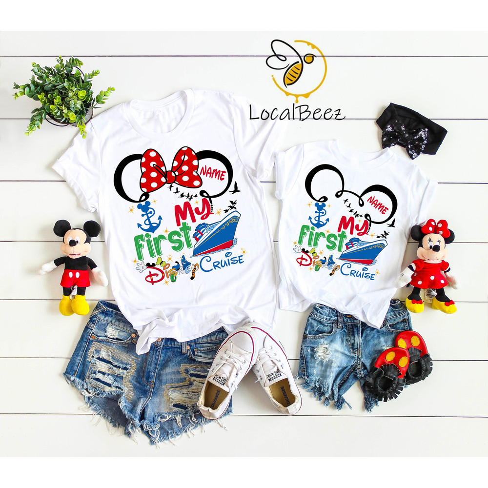My 1st Disney Cruise, Disney Cruise  2023 Shirts, Disney Matching Shirts, MinnieMickey shirts, Disney Cruise 2023 matching shirts  DL97.jpg