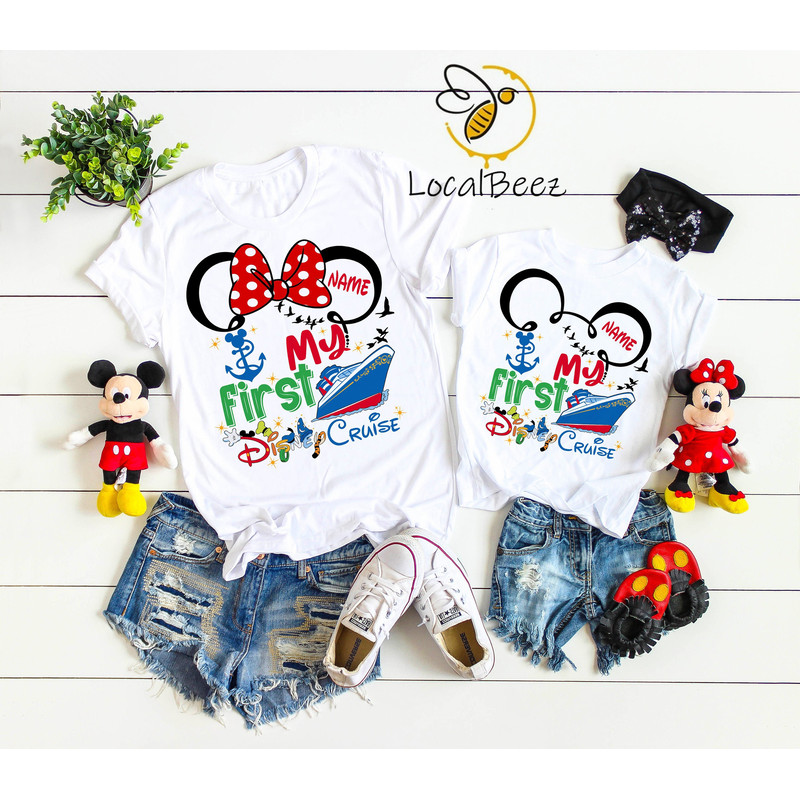 My 1st Disney Cruise, Disney Cruise  2023 Shirts, Disney Matching Shirts, MinnieMickey shirts, Disney Cruise 2023 matching shirts  DL97.jpg
