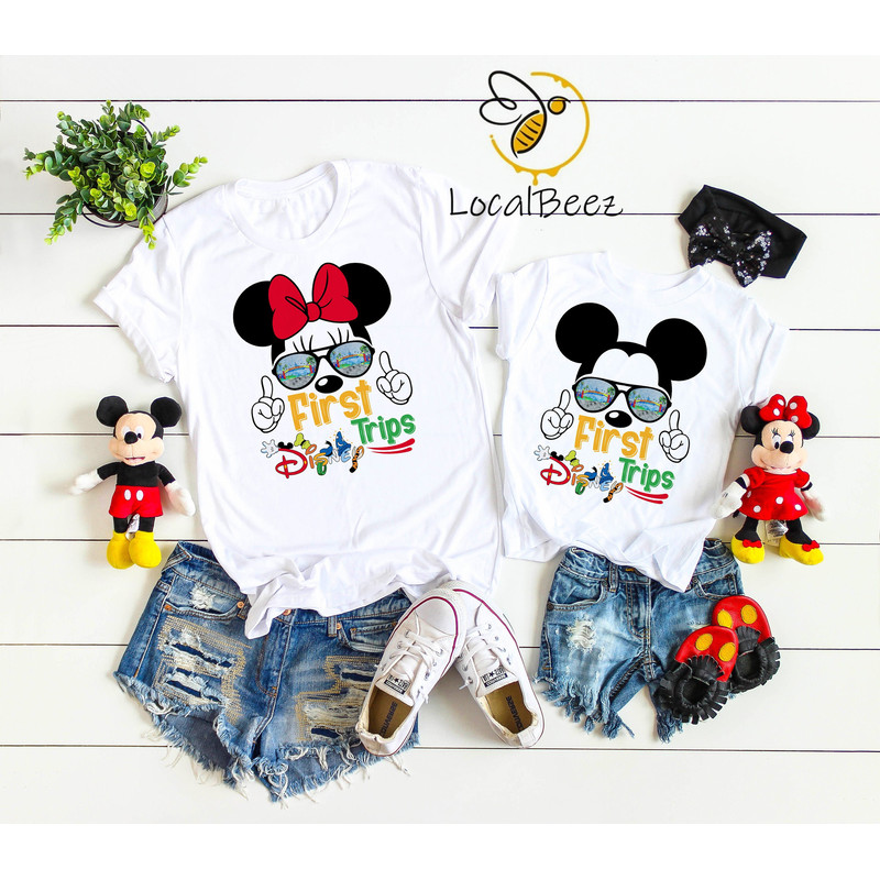 My 1st Disney Trip, Disney Trip 2023 Shirts, Disney Matching Shirts, MinnieMickey shirts, Disney Trip 2023 matching shirts DL87.jpg
