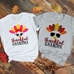 thankful shirt, grateful shirt, blessed shirt, family thankfulness shirts, thanksgiving group shirts,family matching tha