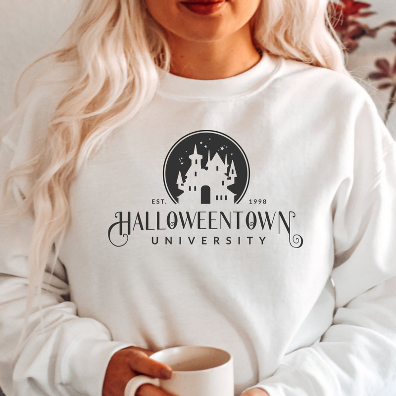 Halloweentown Est 1998 Sweatshirt, Halloweentown University, Halloweentown Castle Shirt, Retro Halloweentown Sweatshirt, Fall Sweatshirt.jpg