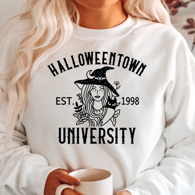 Halloweentown University Est 1998 Sweatshirt, Halloween Town Hoodie, Halloweentown 1998 Shirt, Halloween Witch, Fall Sweatshirt 1.jpg