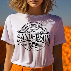 sanderson bed and breakfast halloween shirt, halloween bed and breakfast sanderson shirt, sanderson sisters halloween to