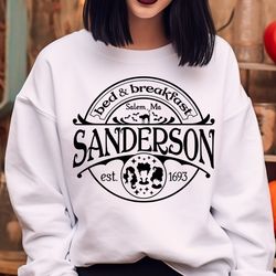 sanderson bed and breakfast halloween sweatshirt halloween bed and breakfast sanderson hoodie, sanderson sisters hallowe