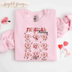 comfort colors physical therapy valentine shirt, cupids physical therapist, pediatric physical therapy, pt valentine shi