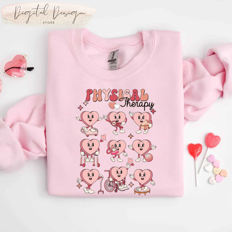Comfort Colors Physical Therapy Valentine Shirt, Cupid's Physical Therapist, Pediatric Physical Therapy, PT Valentine Shirt, PTA Shirt 1.jpg