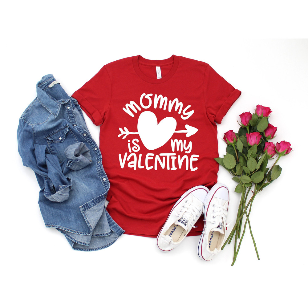 Mommy Is My Valentine, Boys Valentine Shirt, Boys Valentine Tshirt, Valentines Day Shirt, Valentines Day Tshirt, Mamas Boy Shirt.jpg
