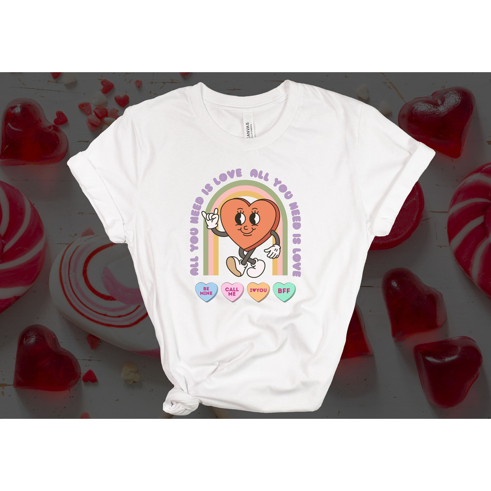 Retro Valentines Day Shirt Personalized Valentines Day Gift Personalized Valentines Day Shirt Personalized Gifts Gift For Her Valentines Day 3.jpg