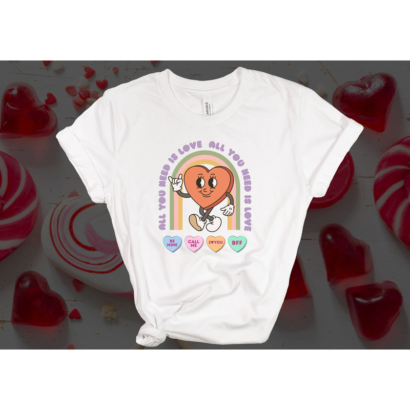 Retro Valentines Day Shirt Personalized Valentines Day Gift Personalized Valentines Day Shirt Personalized Gifts Gift For Her Valentines Day 3.jpg