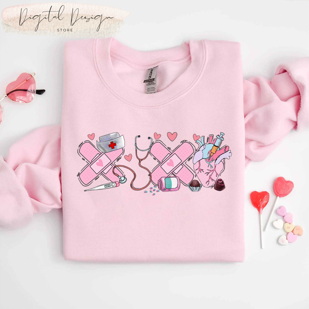 Comfort Colors® XOXO Nurse Shirt, Nurse Valentine's Day Shirt, Nurse Valentine Shirt, XOXO Shirt, Cupids Favorite Nurse Shirt,Gift For Nurse.jpg