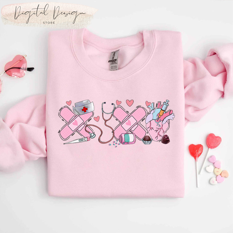 Comfort Colors® XOXO Nurse Shirt, Nurse Valentine's Day Shirt, Nurse Valentine Shirt, XOXO Shirt, Cupids Favorite Nurse Shirt,Gift For Nurse.jpg