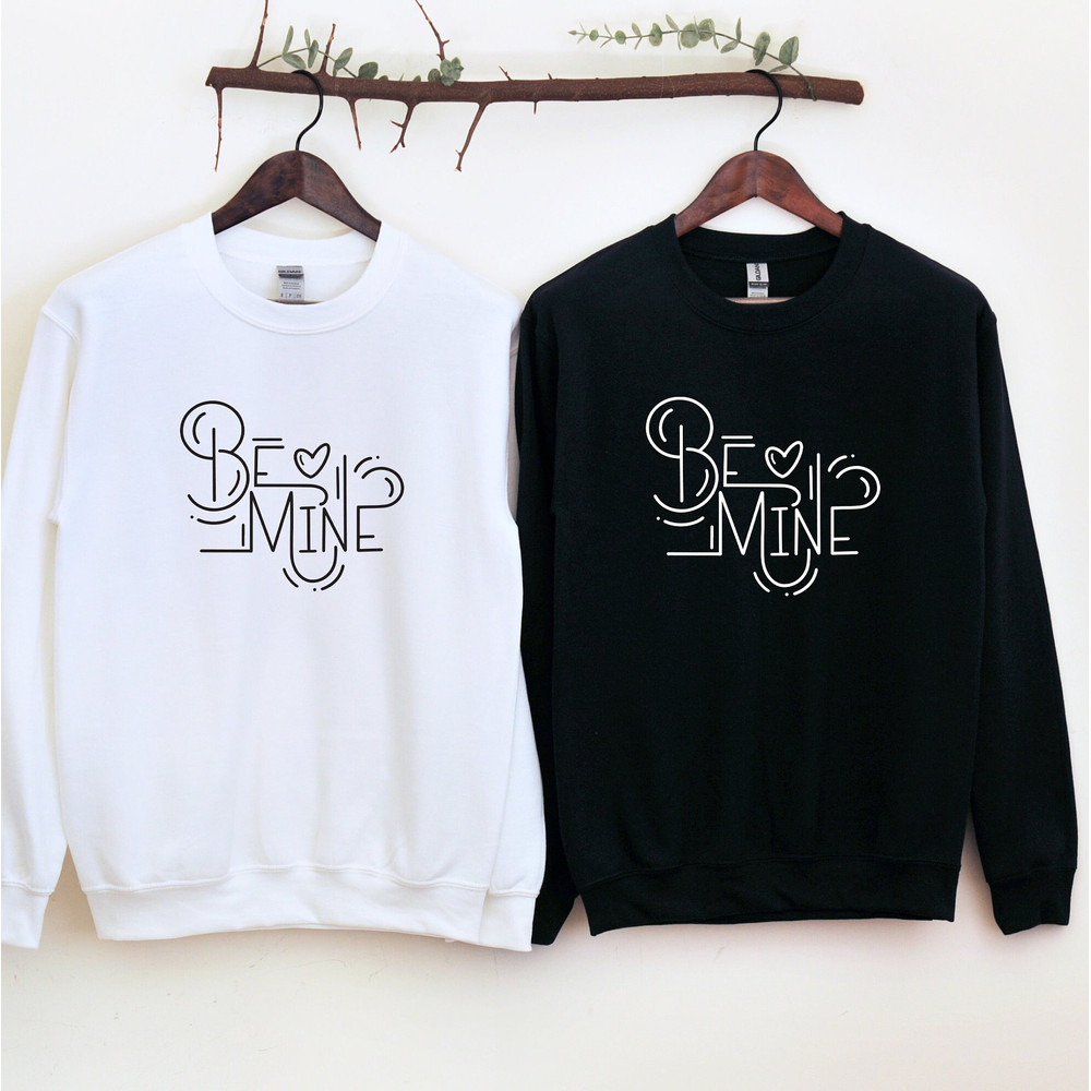 Be Mine Couple T-shirt, Couple Valentines Day Shirt, Cute Couple Shirt, Valentines Day Shirts For Women, Valentines Day Shirt, Love Tee.jpg
