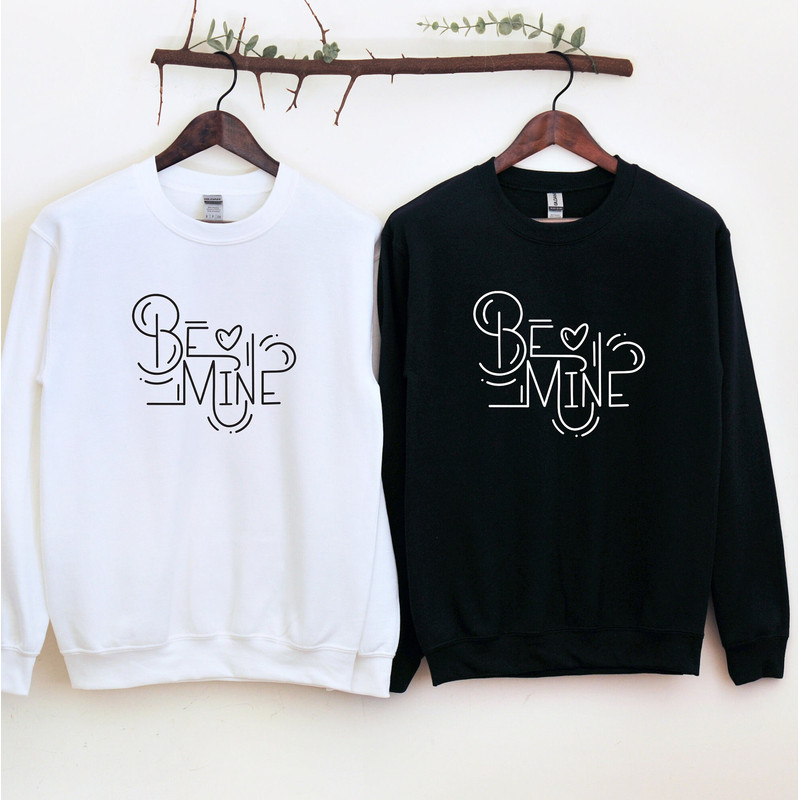 Be Mine Couple T-shirt, Couple Valentines Day Shirt, Cute Couple Shirt, Valentines Day Shirts For Women, Valentines Day Shirt, Love Tee.jpg