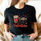 Coffee Is My Valentine, Valentine's Day Leopard Graphic Tee, Women's T-Shirt, Funny Valentine's Day Shirt, Coffee Shirt, Valentine's Day.jpg