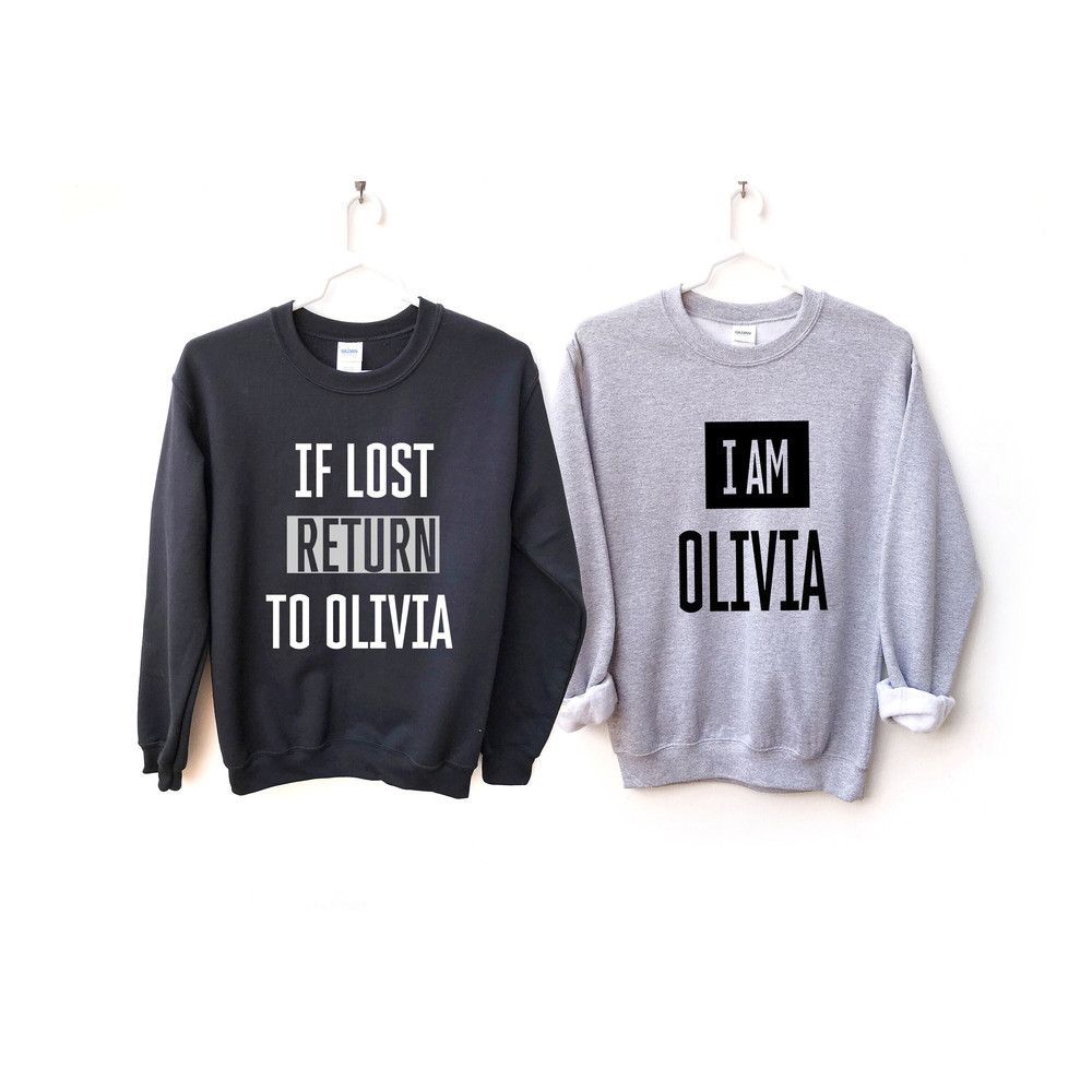 If I Lost Return To, If Lost Return To Babe, Customizable Couple Sweatshirt, Matching Sweatshirt, Funny Hoodie, Matching Hoodie for Couples.jpg