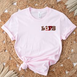 valentines day gnome leopard pocket t-shirt, buffalo heart minimalist tee, valentines day gift for girlfriend, valentine