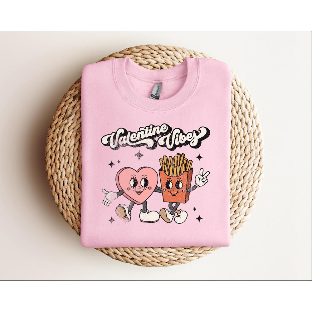 Retro Valentines Day Sweatshirt, Cute Valentines Day Heart Shirt, Valentine Vibes, Valentines Day Tee Shirt Sweatshirt Gift For Teacher.jpg