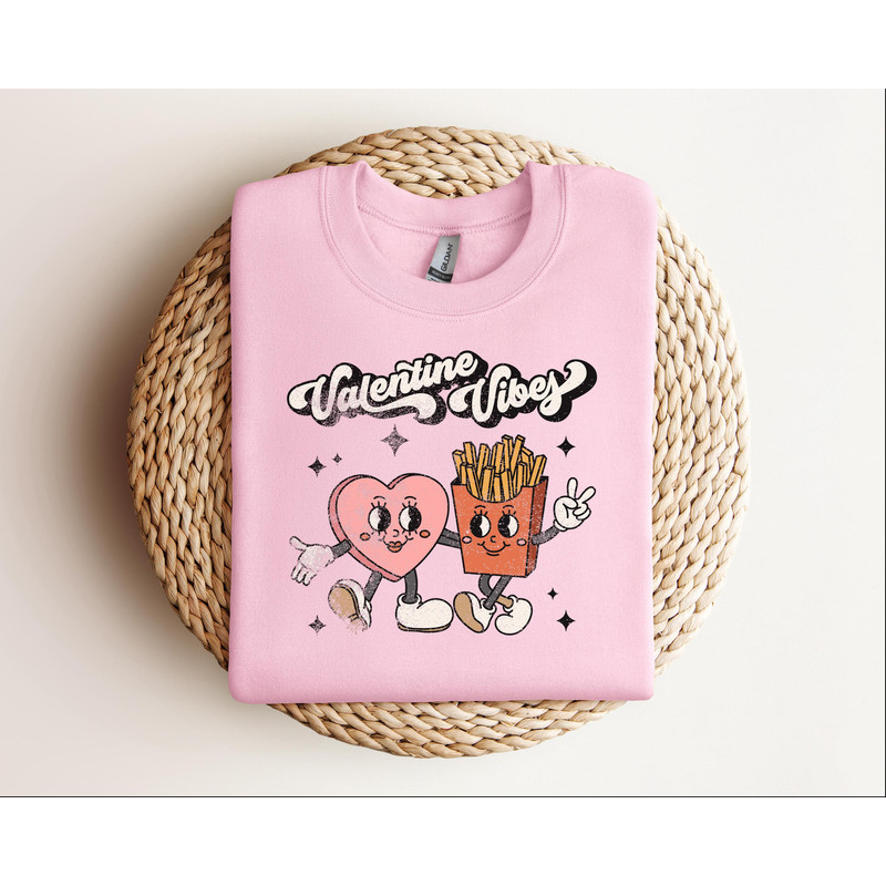 Retro Valentines Day Sweatshirt, Cute Valentines Day Heart Shirt, Valentine Vibes, Valentines Day Tee Shirt Sweatshirt Gift For Teacher.jpg