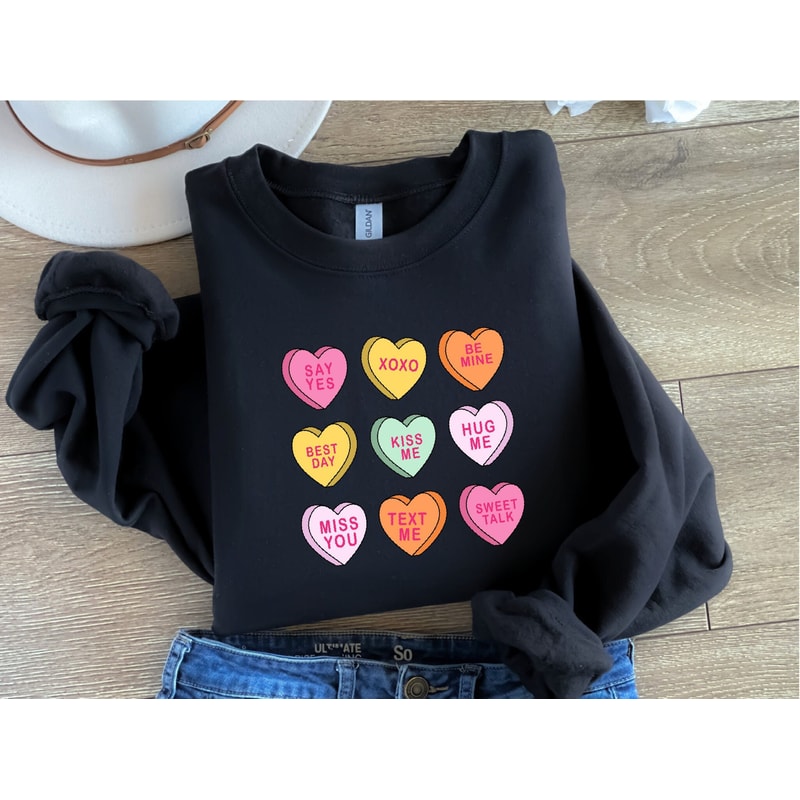 Valentines Day Sweatsirt, Valentine Sweatshirt, Valentines Day Hoodie, Valentines Day Shirt, Valentine Vibes, 14th February, Valentine Days 1.jpg