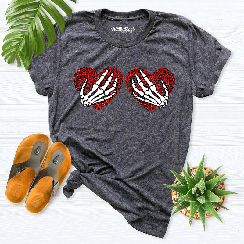 Funny Valentines Day shirt, Leopard heart shirt, Skeleton hands shirt, Heart boobs shirt, Valentines Day Shirt For Women, Valentine Shirts.jpg