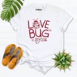 love bug shirt, valentine kids shirt, bug birthday party, valentine girl baby tee, cute valentine shirt, valentine gift
