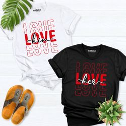 valentine shirt couples, love shirt, valentines day shirt, love couple shirt, love shirt for him her, matching couple sh