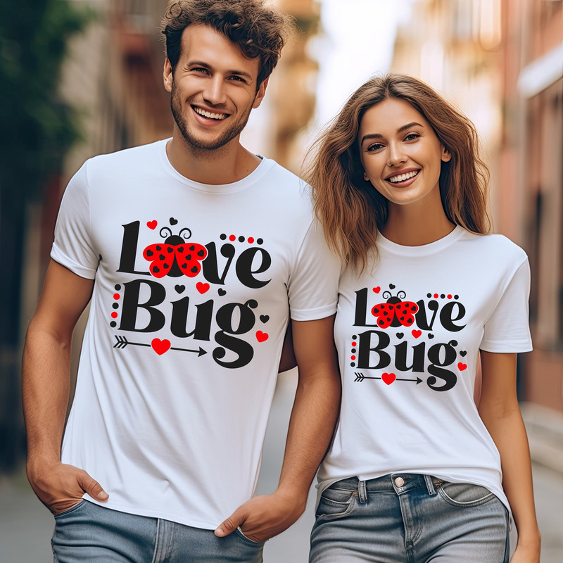 Ladybug Valentine Love Bug Shirts,  Happy Love Bug Valentines Day Swetashirt, Love Valentines Day Hoodie, Magic Ladybug Valentine Party Tee.jpg