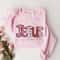 Jesus Is My Valentine Sweatshirt, Jesus Valentine's Day Sweater, Christian Valentine Hoodie, Religious Valentine Gift, Jesus Lover Vday Gift.jpg