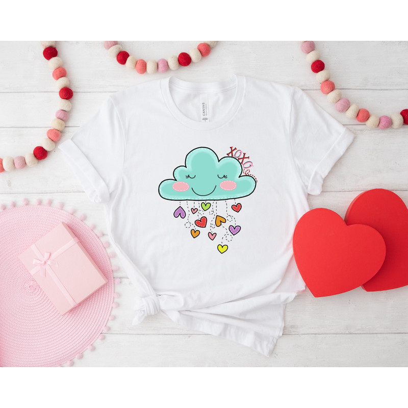 Valentine Rainbow Shirt, XOXO Shirt, Love Shirt, Valentine's Day Shirt, Teacher Valentine Top, Cute Valentine Tees, Valentine Outfits.jpg