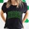 Irish Shamrock Shirt, Womens Irish Shirt, Lucky Woman Shirt, Shamrock Shirt, St Patrick Day Shirt, Lucky Shirt, Irish Gifts, Irish Glitter.jpg