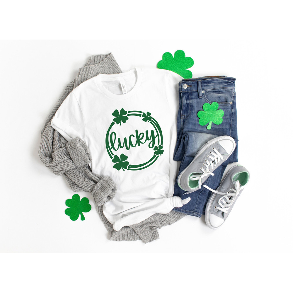 Lucky Shirt,St. Patrick's Day Shirt,Lucky Shamrock Shirt,Shamrock Tee, Patrick's Day Gift,Patrick's Day Family Matching Shirt,Drinking Shirt 1.jpg