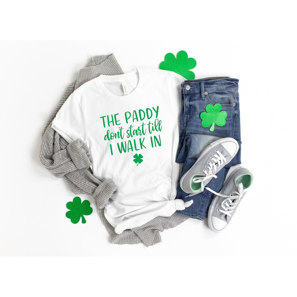 The Paddy Don't Start Shirt,Funny St. Patrick's Day Shirt,Shamrock Tee,Patrick's Day Gift,Patrick's Day Family Matching Shirt,Drinking Shirt.jpg