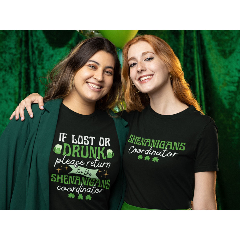 Funny St. Patricks Day Group Shirts, Shenanigans Coordinator St Pattys Day Shirt, Saint Patrick's Day 2023 Best Friend Matching Party Outfit.jpg