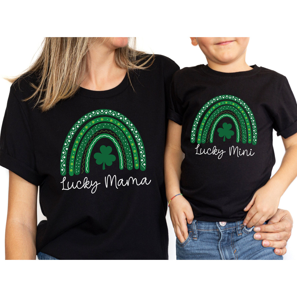 St Patrick's Day Mom and Mini Shirts, Toddler Boy St Pattys Shirt Kids, Mama Mini Outfits Baby Girl, Mama and Mini Shirts, New Mom Gifts.jpg