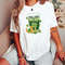Coffee St Patricks Day shirt, Lucky latte Green Shirt, Womens Cute St Patty's Day Shirt Irish Shamrock clover shirt, women St Patricks tee.jpg