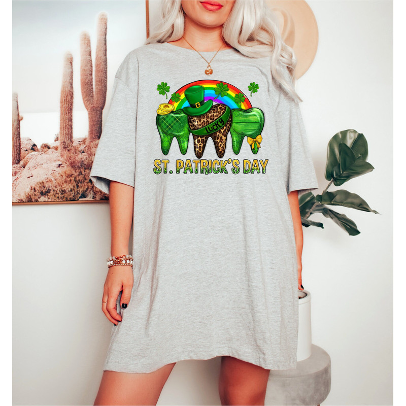 Dentist St Patricks day Shirt,Irish Gift For Dentist,St Patrick Dental Shirt,Dental Student Gift,Lucky Dental Assistant,Lucky Dentist Shirt.jpg