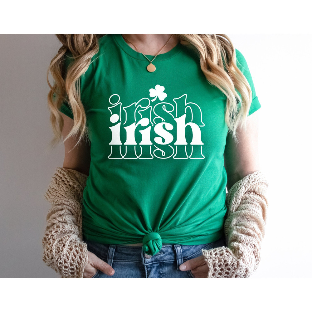Irish Sweatshirt, Irish Shirt, Cute Shamrock Shirt, Saint Patrick's Day Shirt, Saint Patrick's Day Sweatshirt, Lucky Shirt, St Patty T-Shirt.jpg